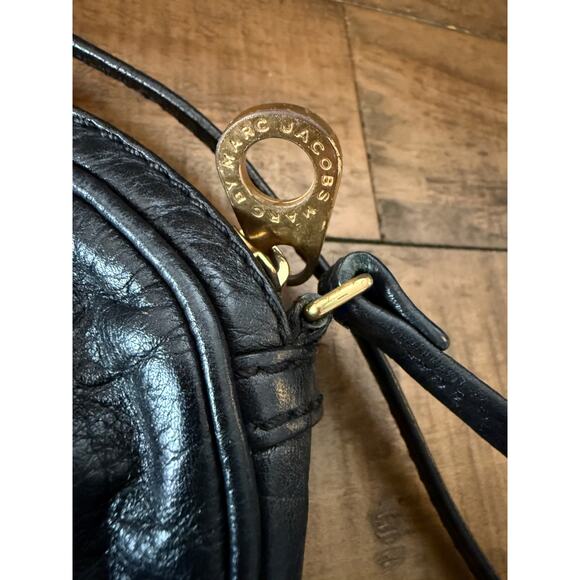 MARC by MARC JACOBS Small Black Leather Crossbody Bag - Picture 6 of 13